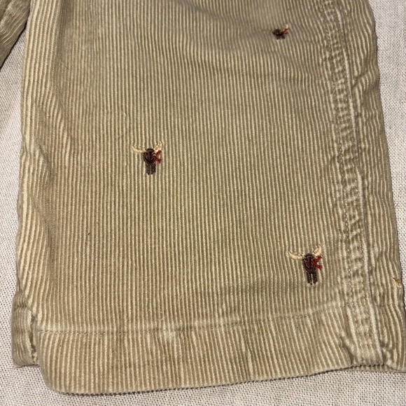 Janie and‎ Jack Overalls Boys In the Mountain (brown beige/ size 3T) Embroidered - Picture 2 of 6